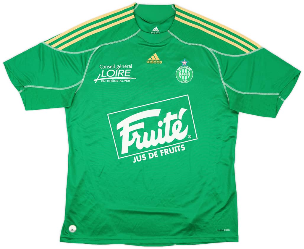 2009-10 Saint Etienne Home Shirt - 9/10 - (XL)