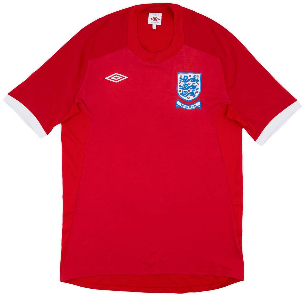 2010-11 England 'South Africa' Away Shirt - 9/10 - (L)