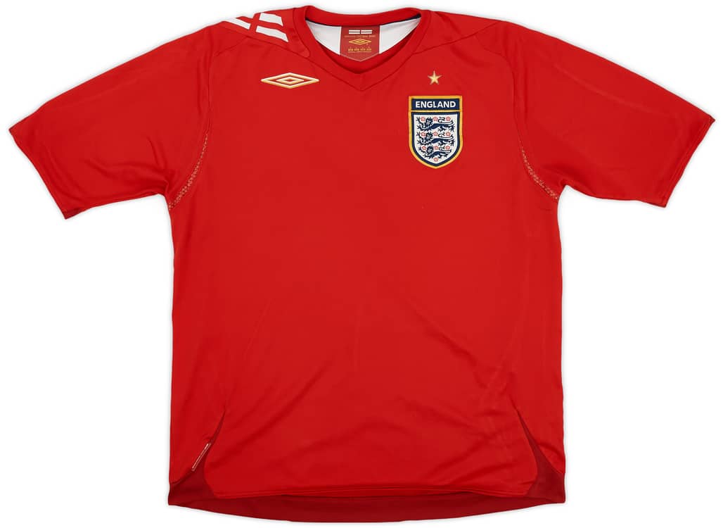 2006-08 England Away Shirt - 8/10 - (L)