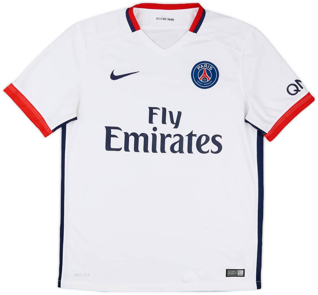 2015-16 Paris Saint-Germain Away Shirt - 8/10 - (M)
