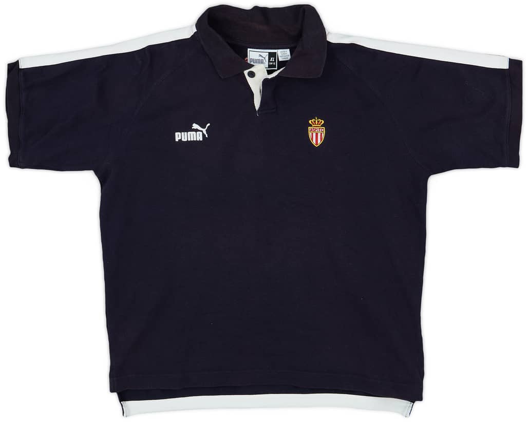 2001-02 Monaco Puma Polo Shirt - 8/10 - (XL)