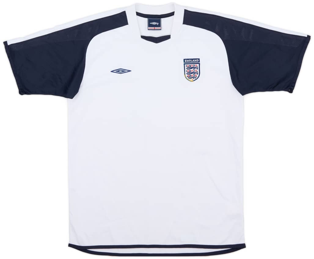 2004-05 England Umbro Training Shirt - 7/10 - (M)