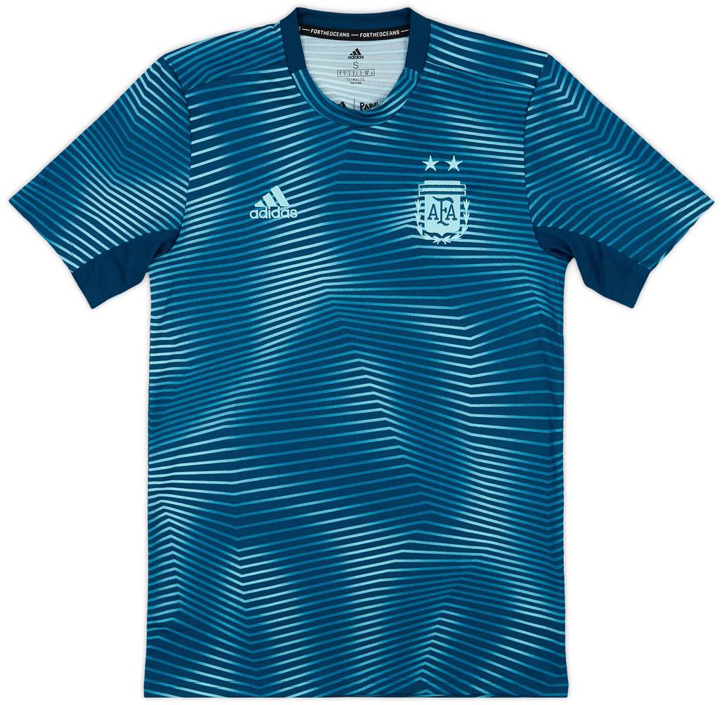 2019-20 Argentina adidas Pre-Match Training Shirt - 10/10 - (S)