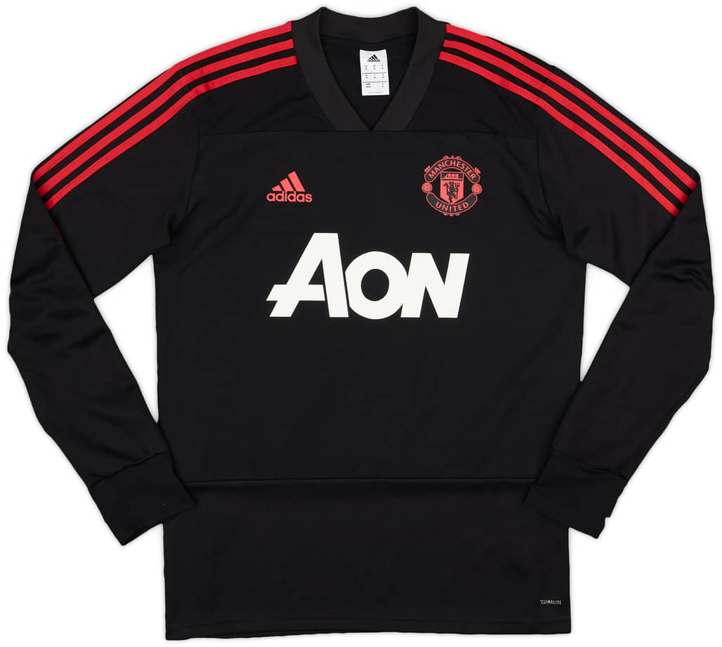 2018-19 Manchester United adidas Sweat Top - 10/10 - (M)