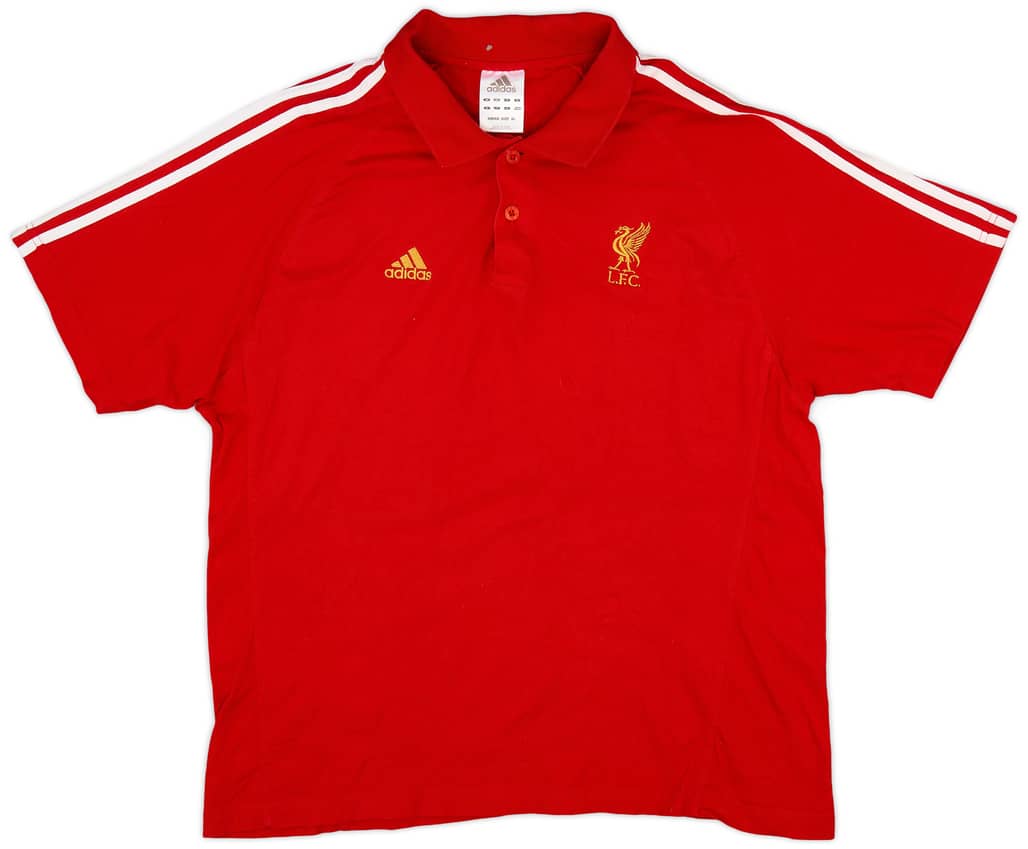 2006-07 Liverpool adidas Polo Shirt - 9/10 - (XL)