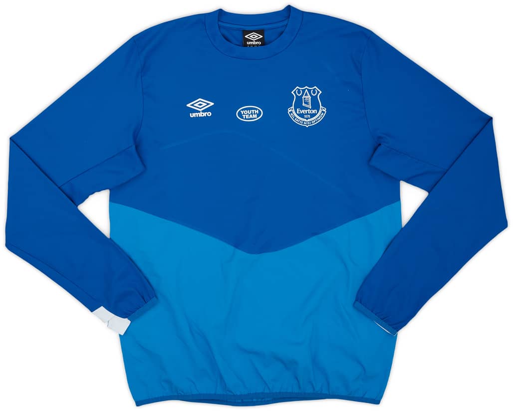 2017-18 Everton Umbro Training L/S Shirt - 8/10 - (L)