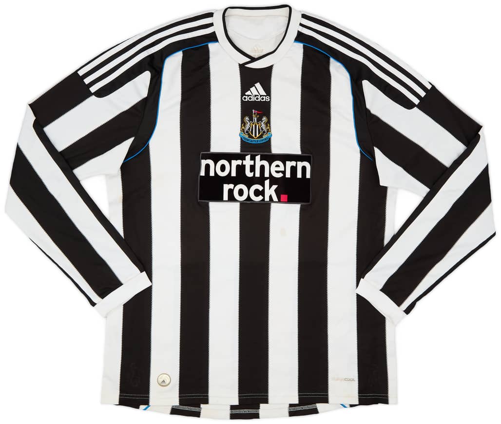 2009-10 Newcastle Home L/S Shirt - 6/10 - (L)