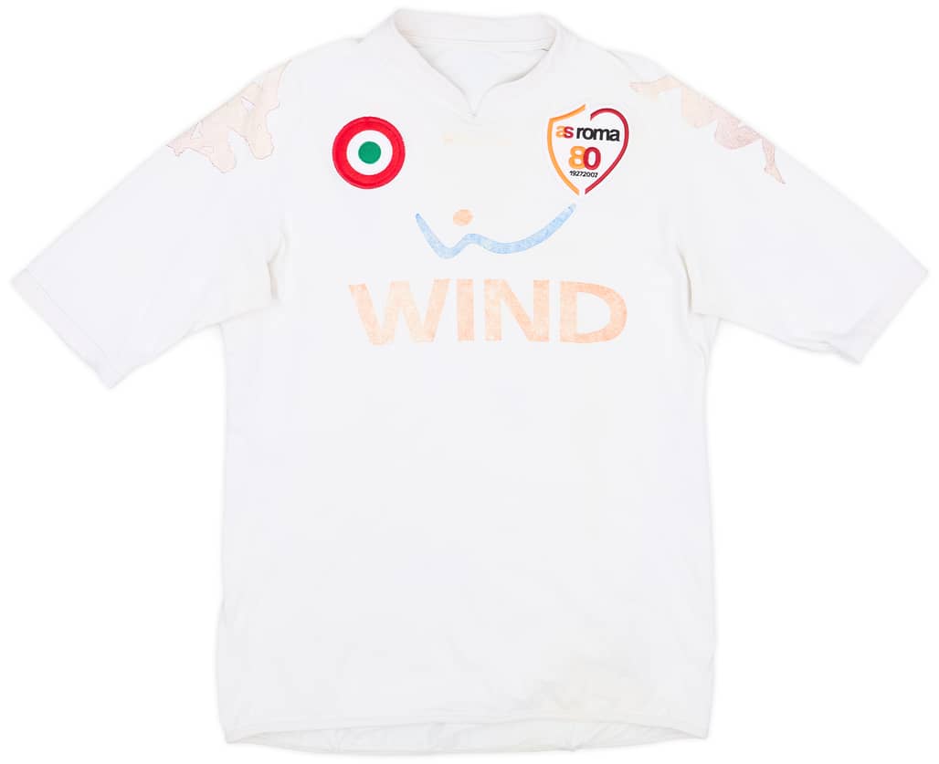 2007-08 Roma Away Shirt - 4/10 - (L)
