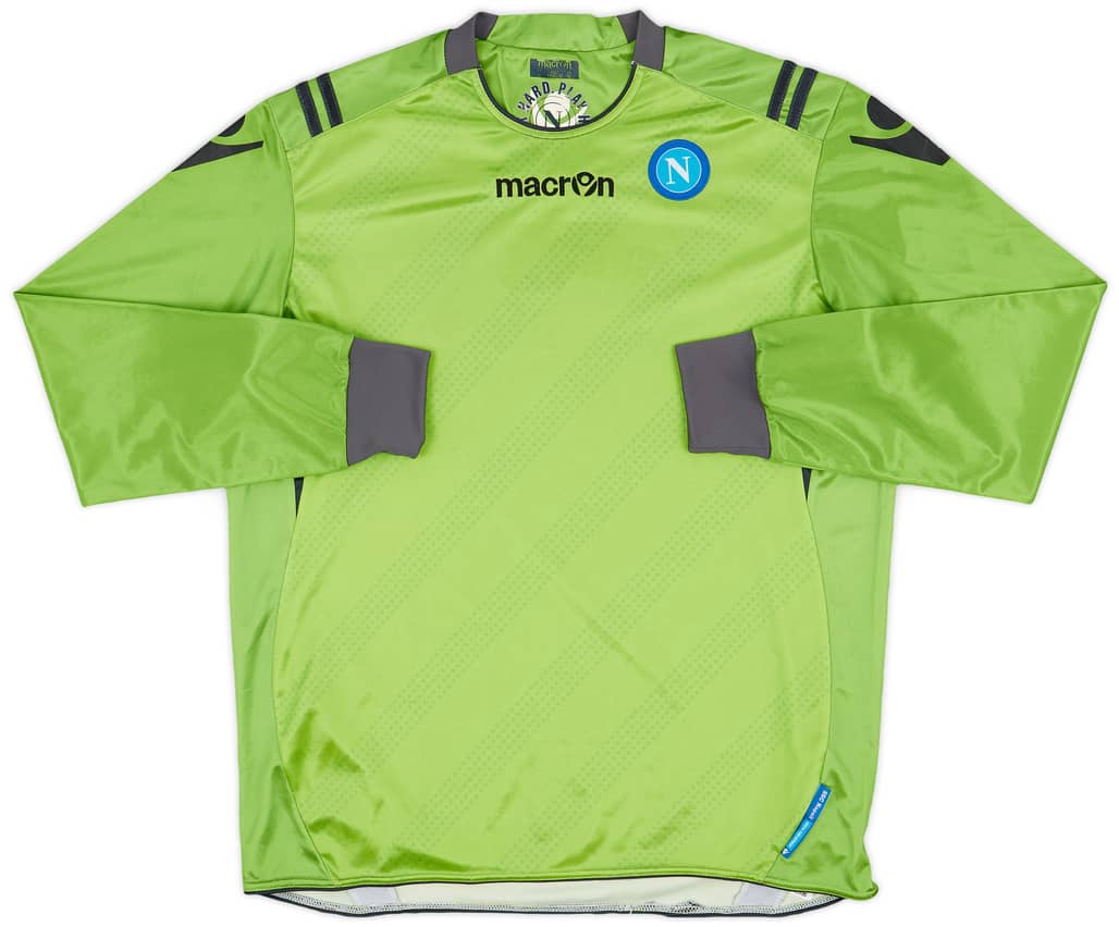 2010-11 Napoli GK Shirt - 8/10 - (L)