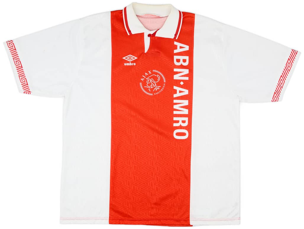 1991-93 Ajax Home Shirt - 8/10 - (XXL)