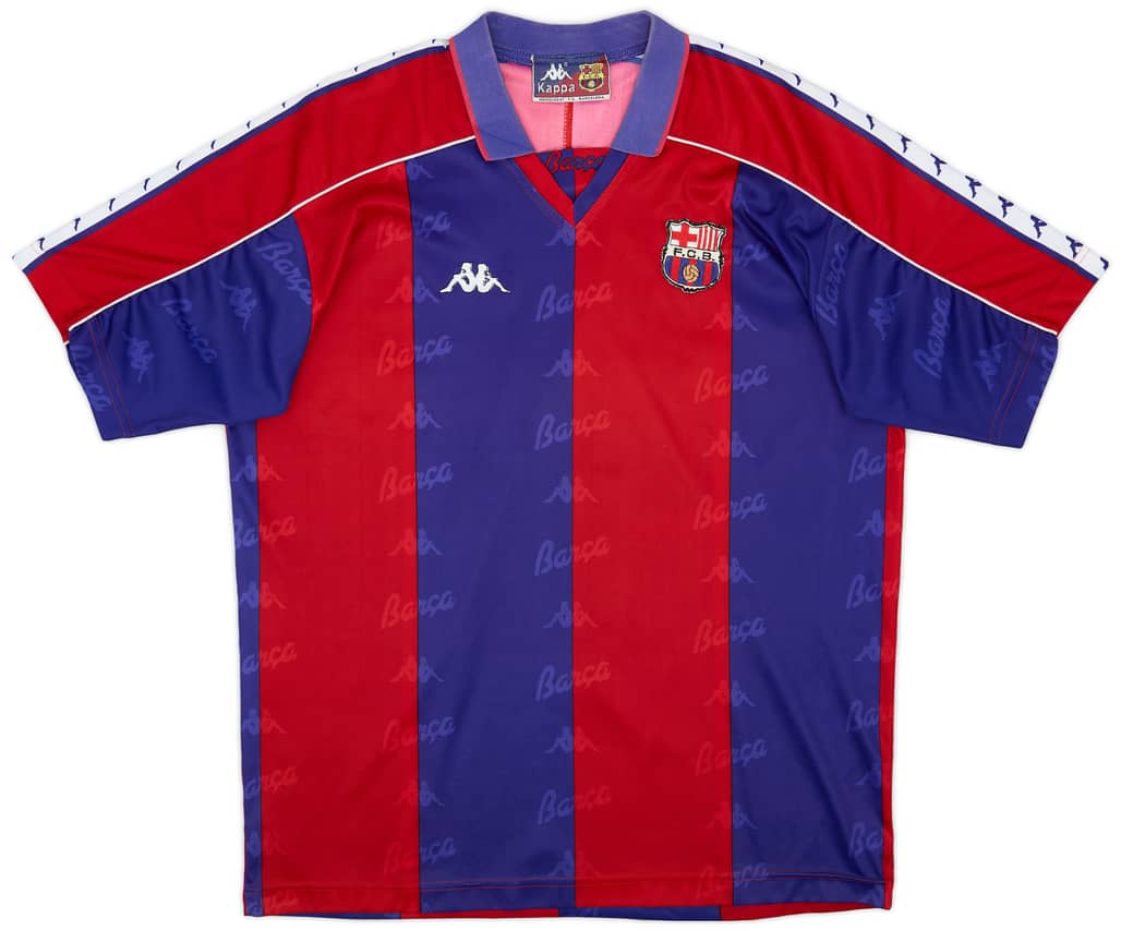 1992-95 Barcelona Home Shirt - 6/10 - (L)
