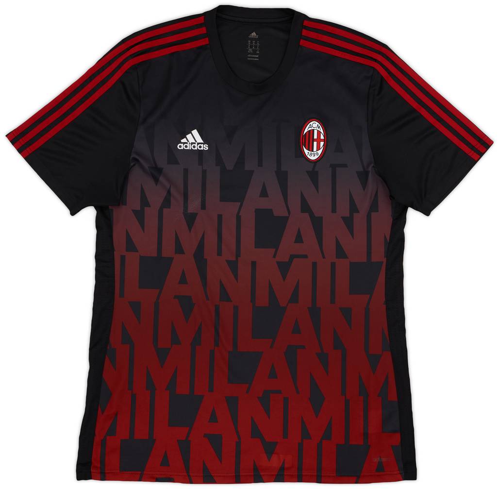 2015-16 AC Milan adidas Training Shirt - 9/10 - (XL)