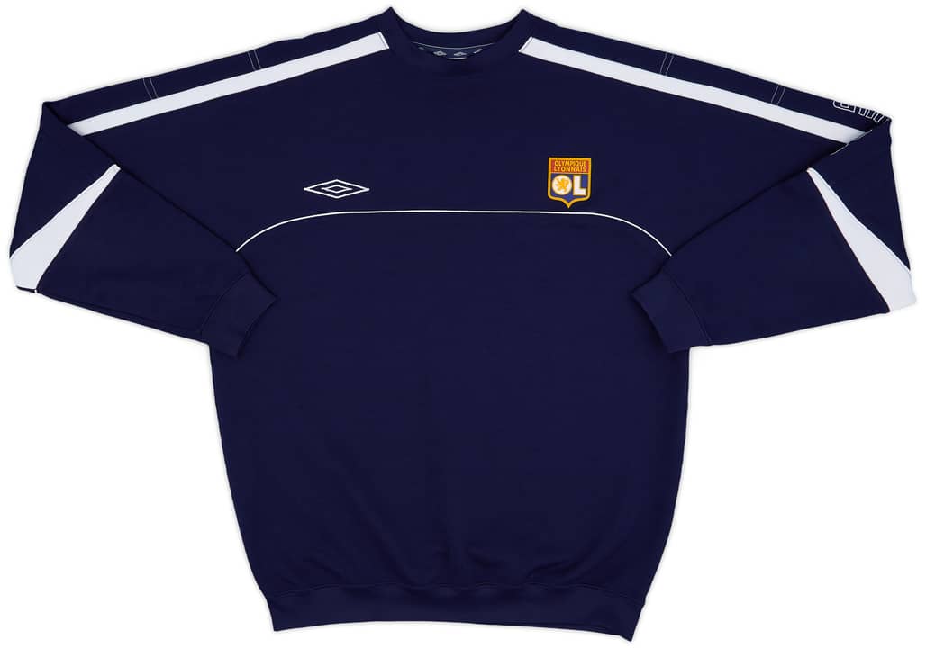 2003-04 Lyon Umbro Sweat Top - 8/10 - (M)