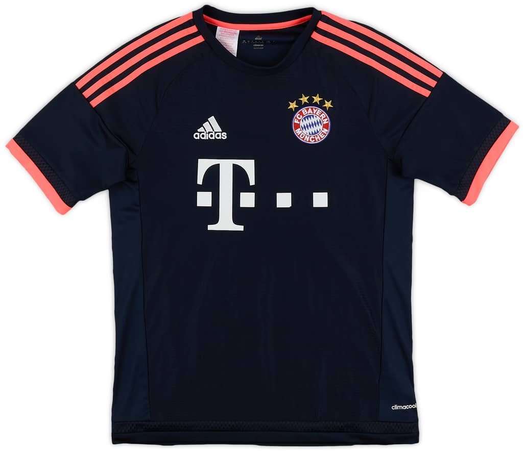 2015-16 Bayern Munich Third Shirt - 7/10 - (XL.Boys)