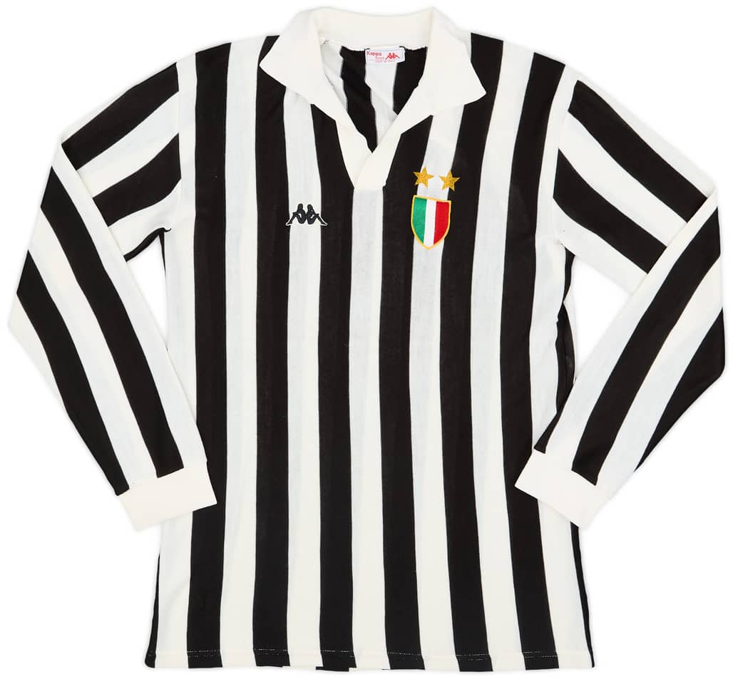 1982-83 Juventus Home L/S Shirt - 7/10 - (L)