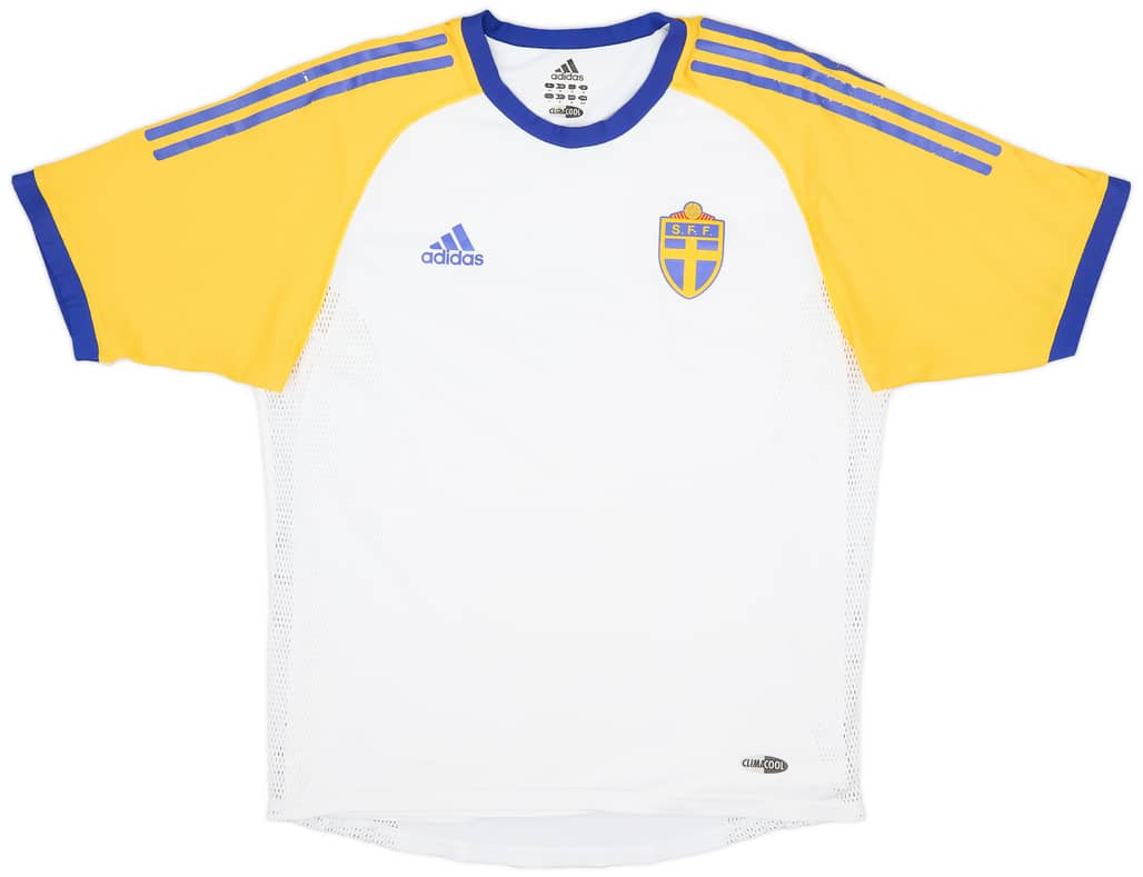 2002-04 Sweden Player Issue Away Shirt - 7/10 - (M)