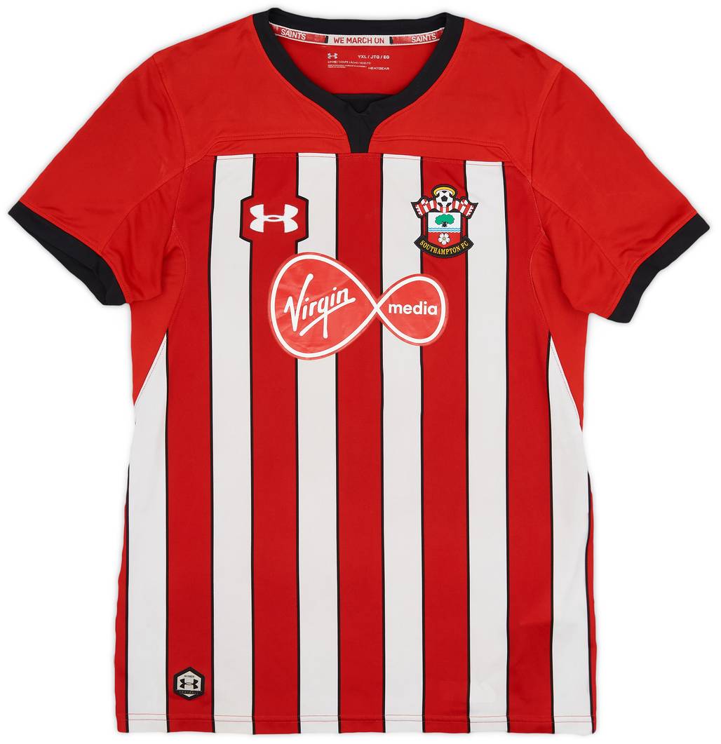 2018-19 Southampton Home Shirt - 6/10 - (XL.Boys)