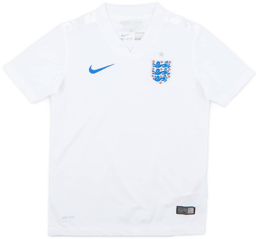 2014-15 England Home Shirt - 8/10 - (S.Boys)