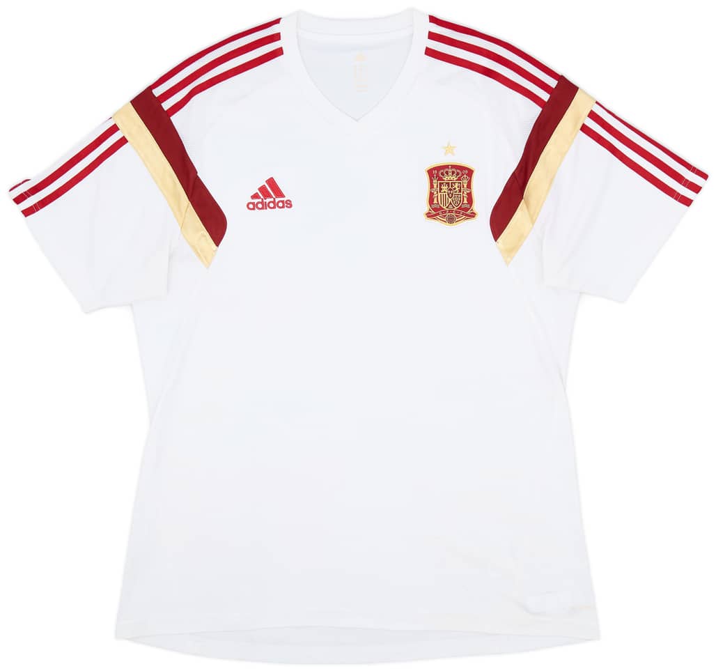 2014-15 Spain adidas Training Shirt - 6/10 - (XL)