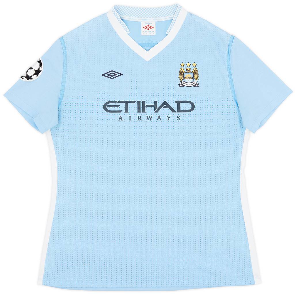2011-12 Manchester City Home Shirt - 7/10 - (Women's L)