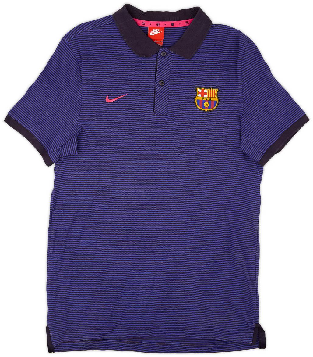 2016-17 Barcelona Nike Polo Shirt - 8/10 - (M)