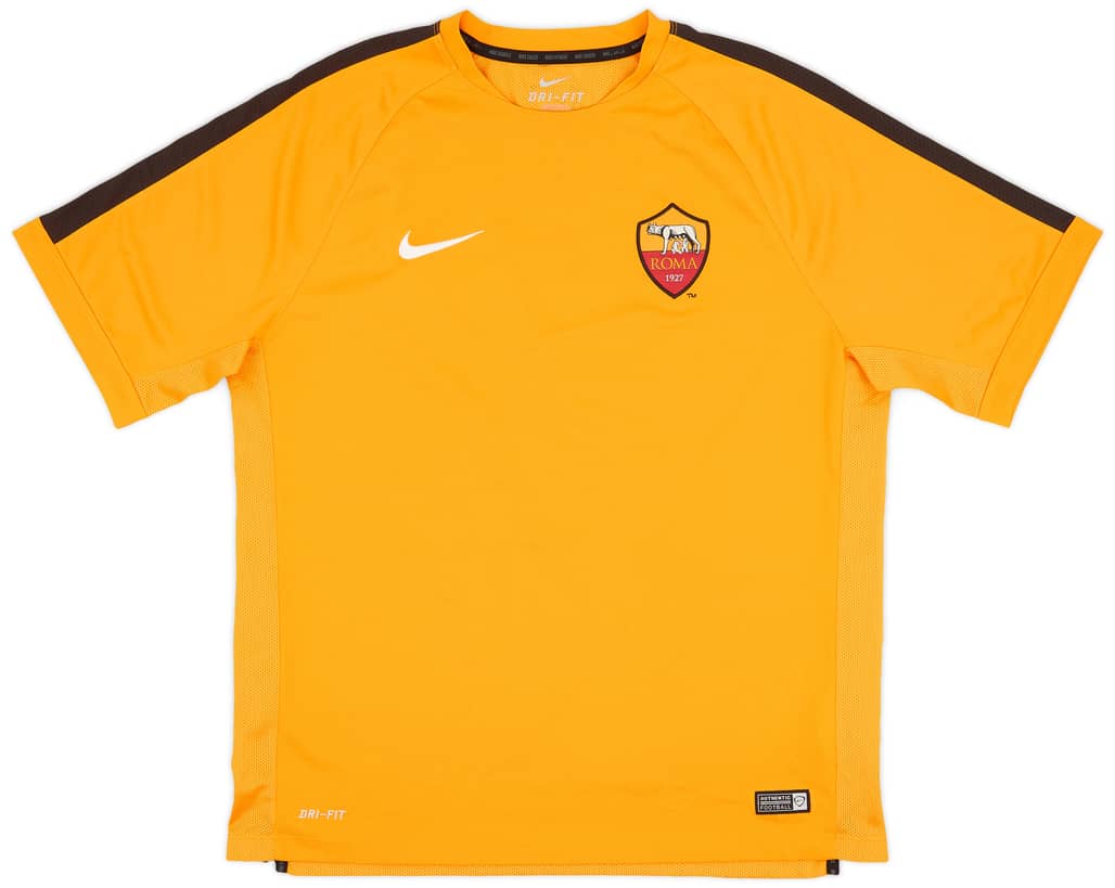 2014-15 Roma Nike Training Shirt - 8/10 - (XL)