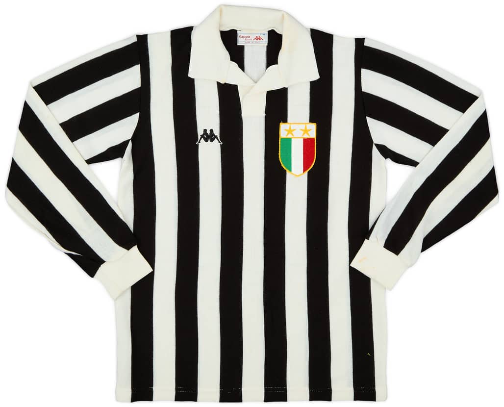 1984-85 Juventus Home L/S Shirt - 9/10 - (XL)