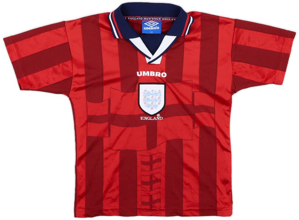 1997-99 England Away Shirt - 7/10 - (S.Boys)