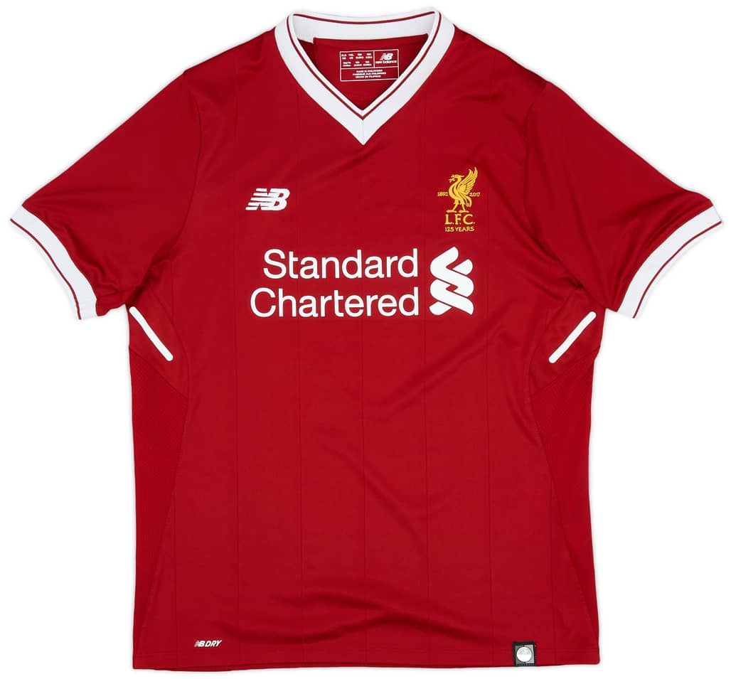 2017-18 Liverpool 125 Years Home Shirt - 8/10 - (XL.Boys)
