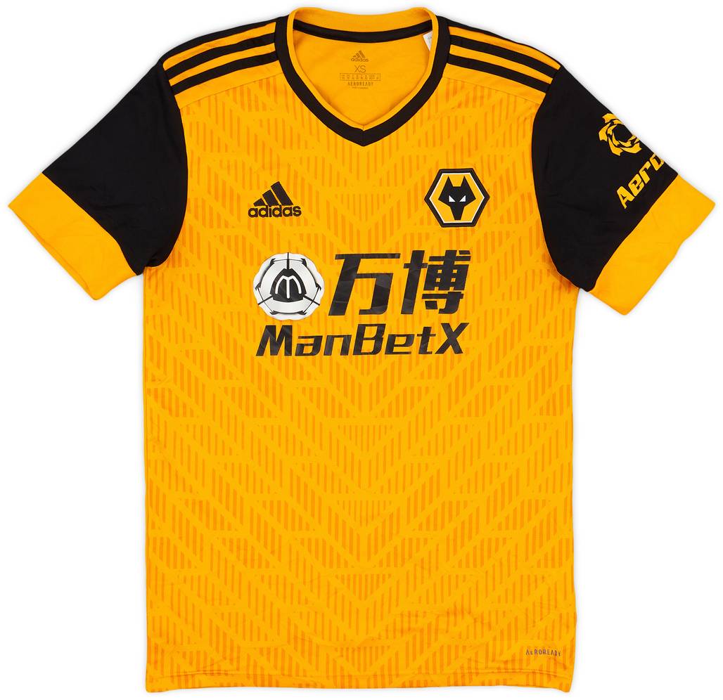 2020-21 Wolves Home Shirt - 8/10 - (XS)