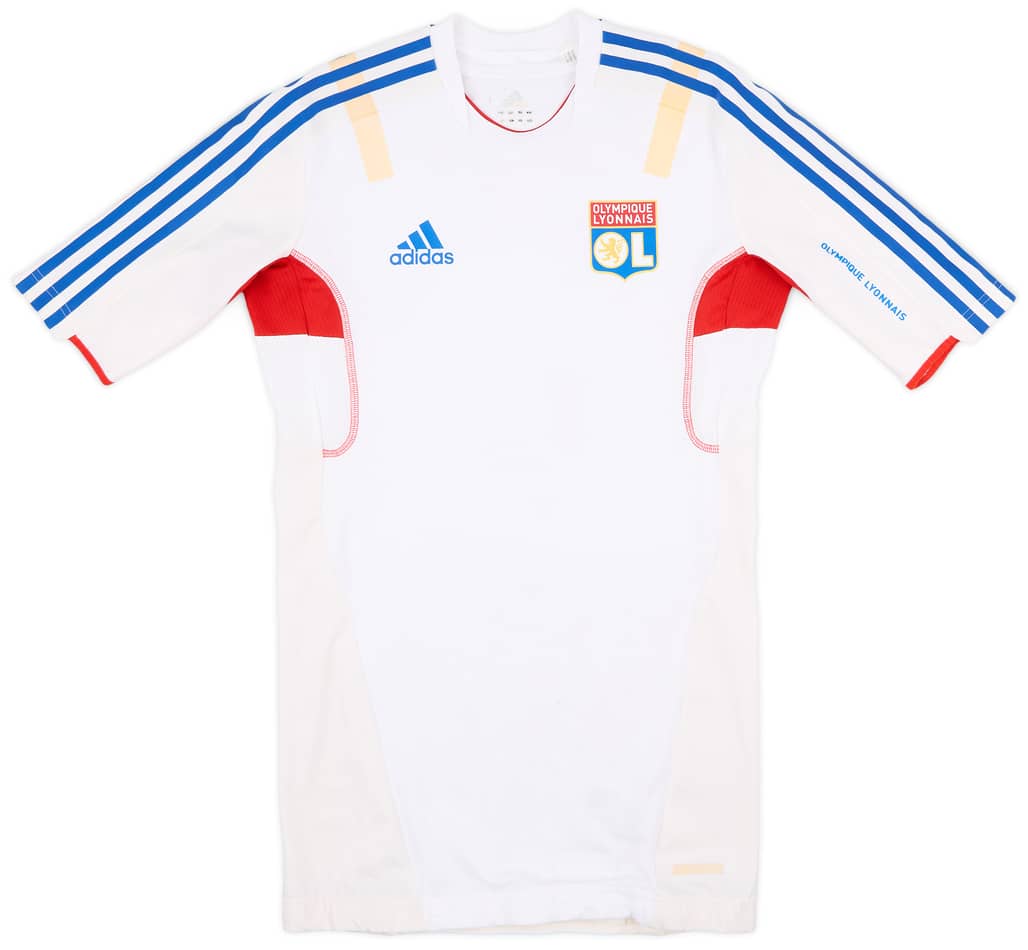 2011-12 Lyon Player Issue Techfit Training Shirt - 8/10 - (S)