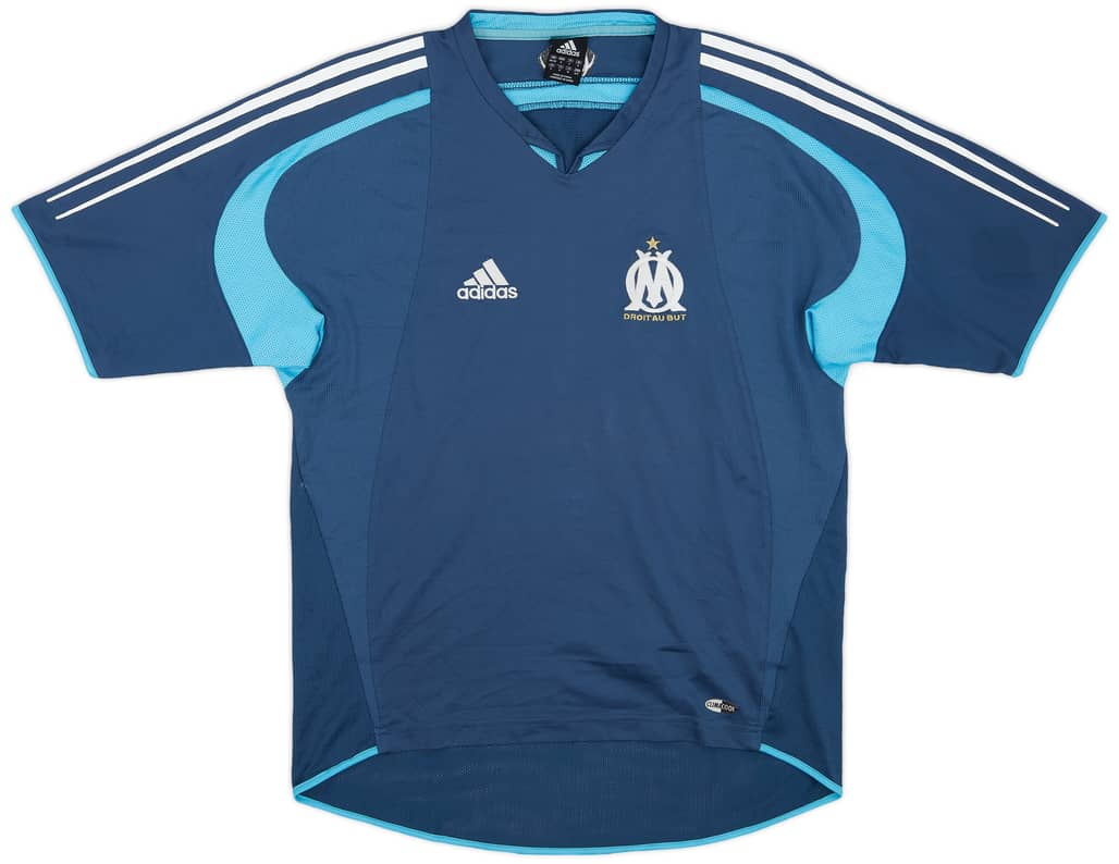 2004-05 Olympique Marseille adidas Training Shirt - 9/10 - (S)