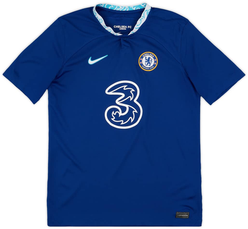 2022-23 Chelsea Home Shirt - 9/10 - (XL.Boys)