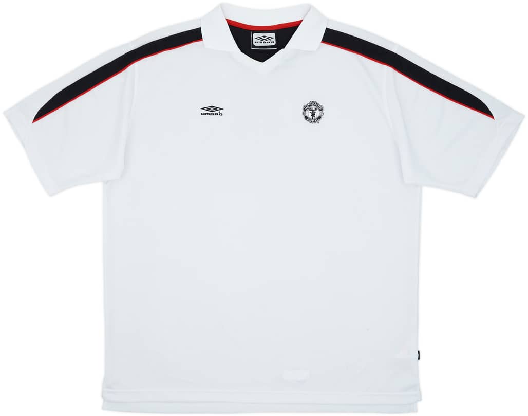 2002-03 Manchester United Umbro Training Shirt - 9/10 - (XXL)