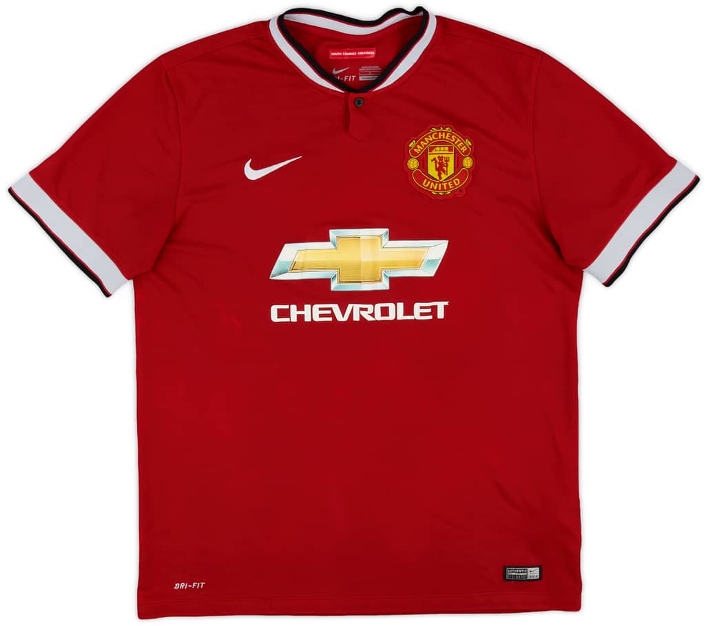 2014-15 Manchester United Home Shirt - 5/10 - (L)