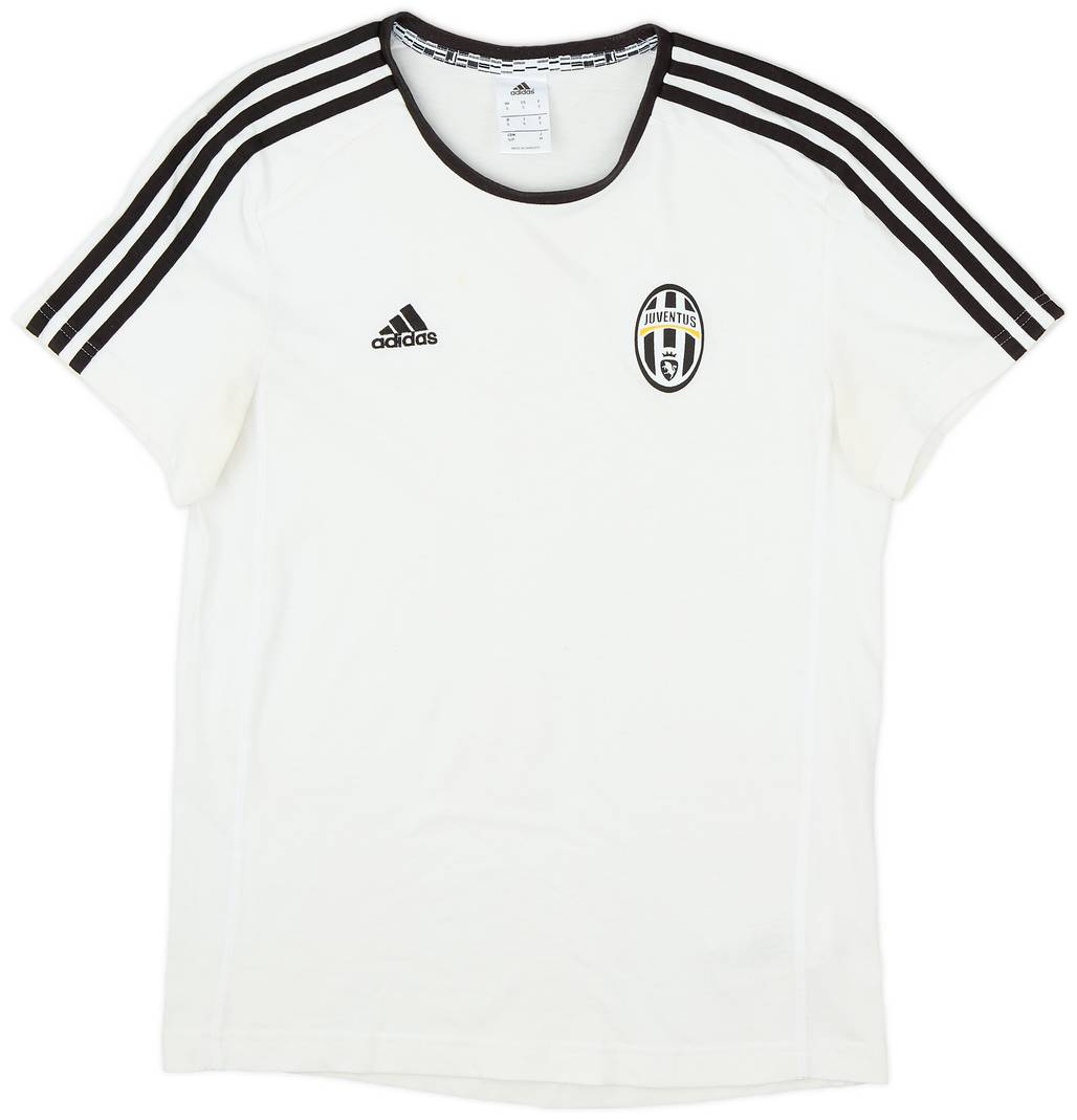 2015-16 Juventus adidas Cotton Tee - 6/10 - (S)