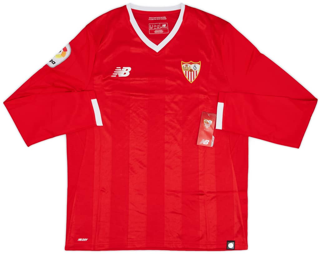 2017-18 Sevilla Away L/S Shirt (M)