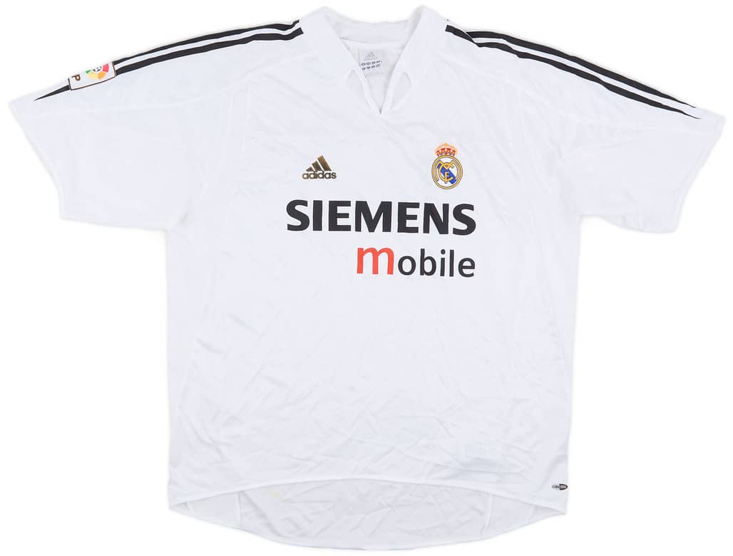 2004-05 Real Madrid Home Shirt - 5/10 - (XL)