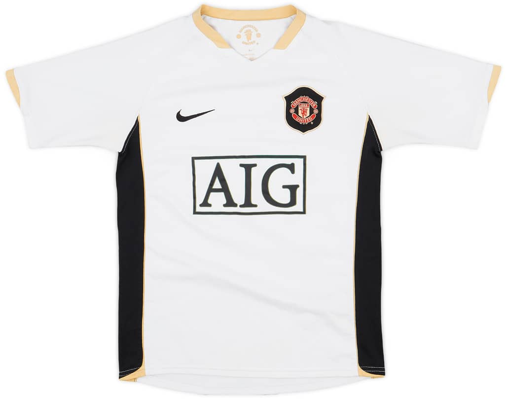 2006-08 Manchester United Away Shirt - 7/10 - (M.Boys)