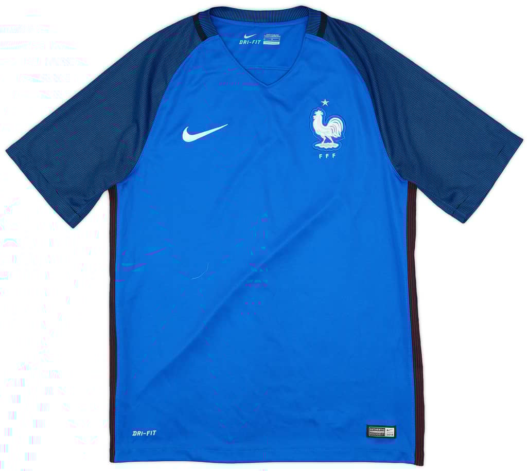2016-17 France Home Shirt - 9/10 - (M)
