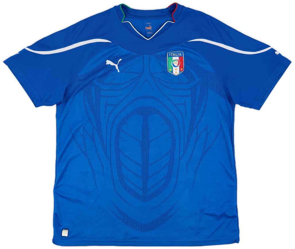 2010-12 Italy Home Shirt - 8/10 - (XL)