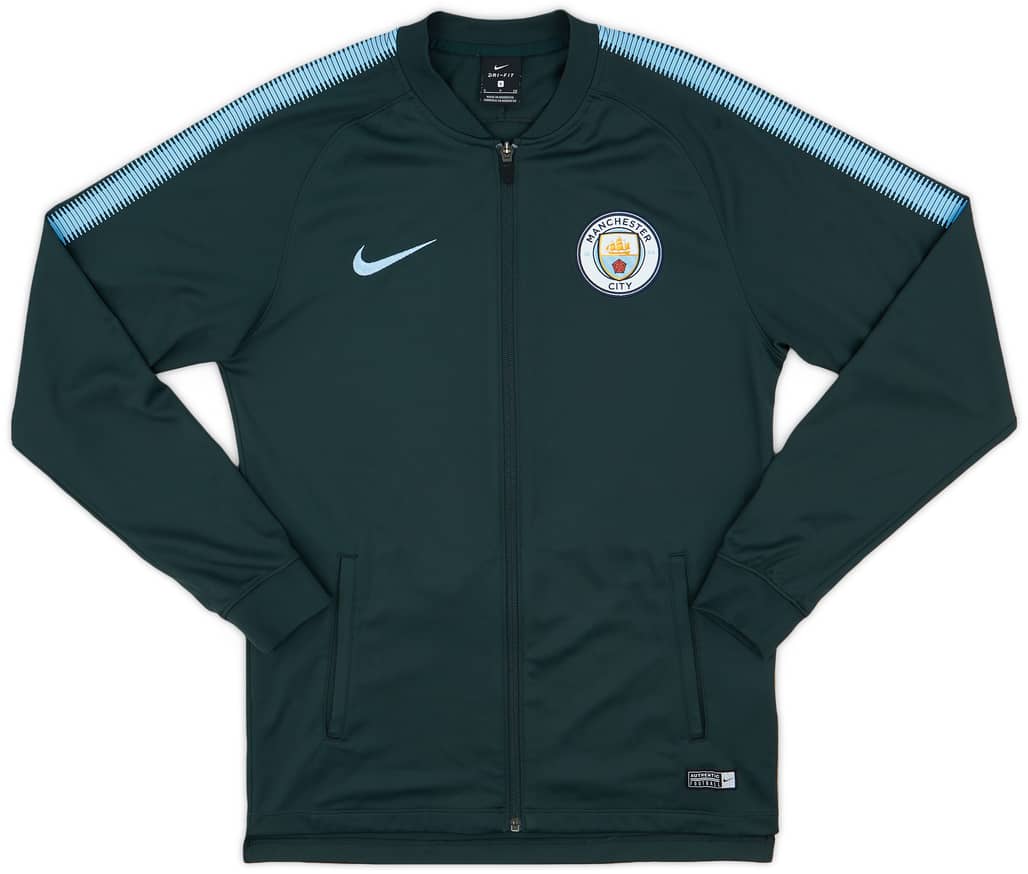 2017-18 Manchester City Nike Track Jacket - 9/10 - (S)