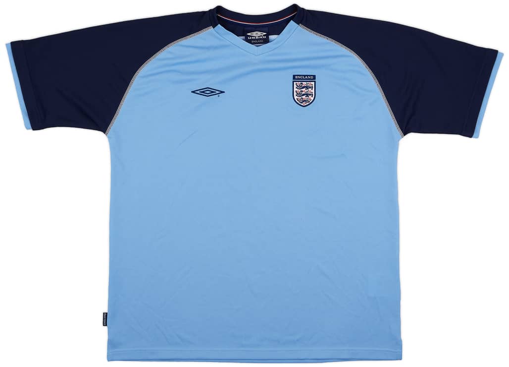 2004-05 England Umbro Training Shirt - 9/10 - (XXL)