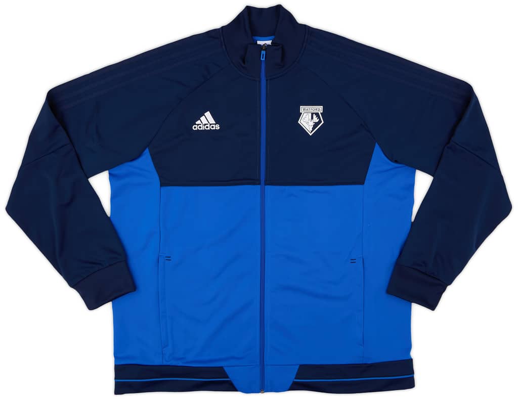 2017-18 Watford adidas Track Jacket - 8/10 - (XXL)