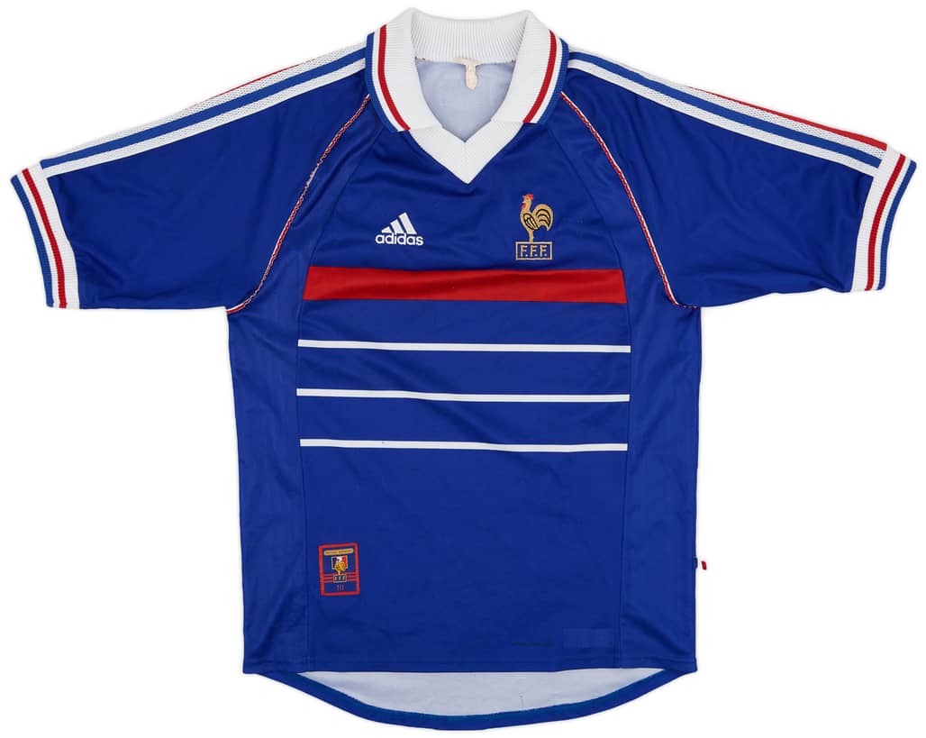 1998-00 France Home Shirt - 8/10 - (S)