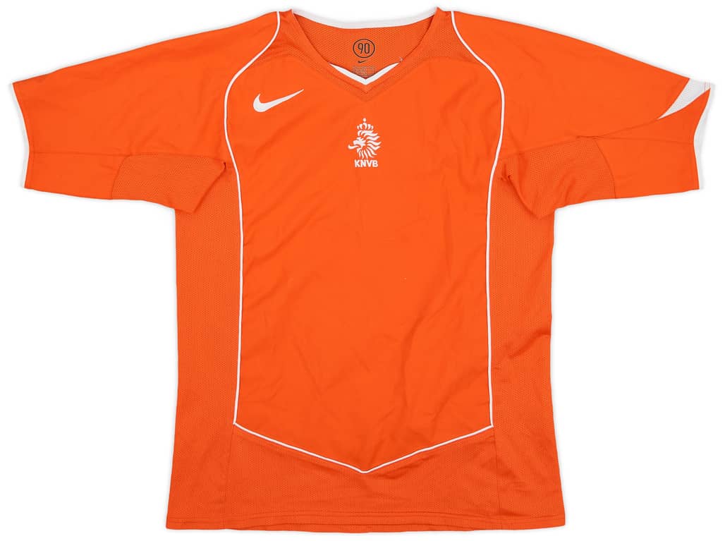 2004-06 Netherlands Home Shirt - 8/10 - (XL.Boys)