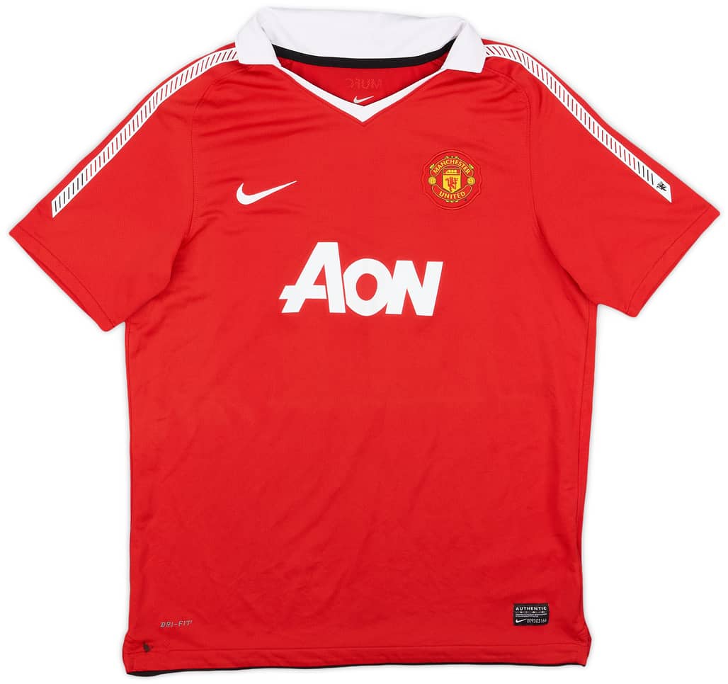 2010-11 Manchester United Home Shirt - 9/10 - (XL.Boys)