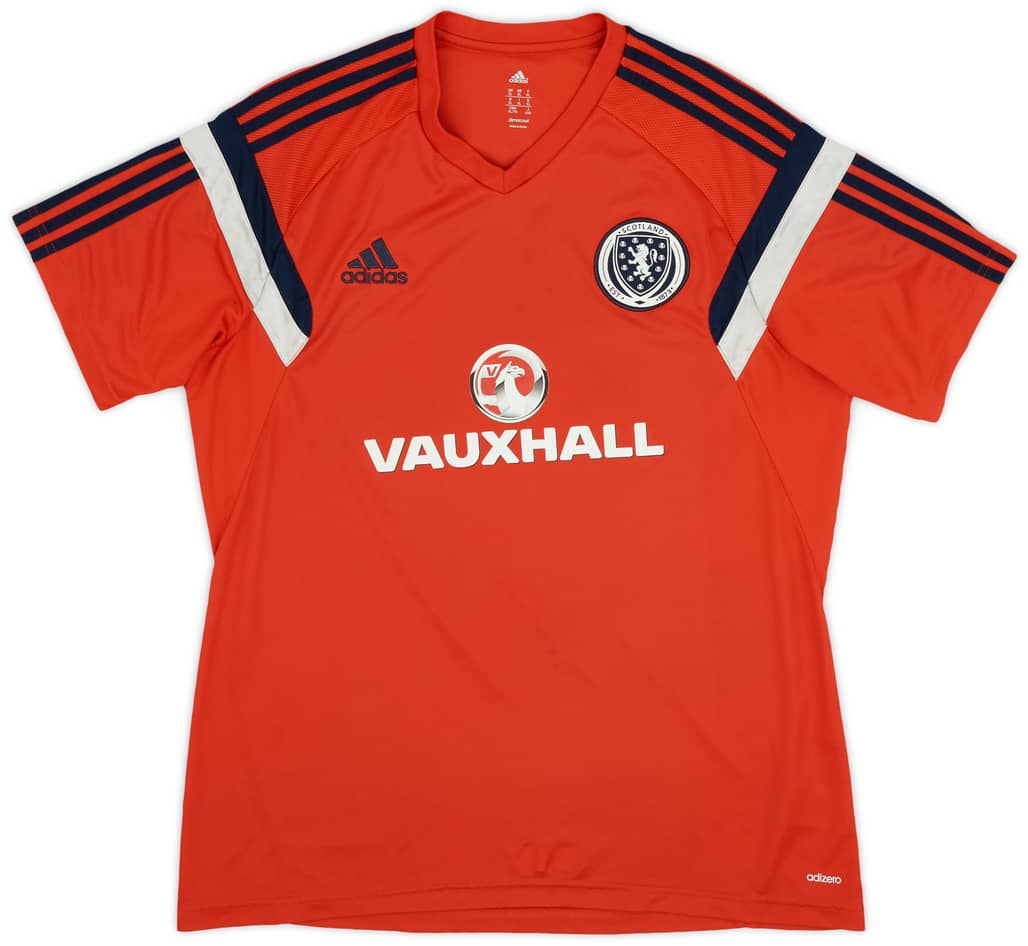 2013-14 Scotland adidas Training Shirt - 8/10 - (XL)