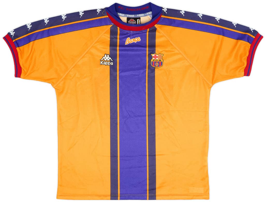 1997-98 Barcelona Away Shirt - 8/10 - (L)