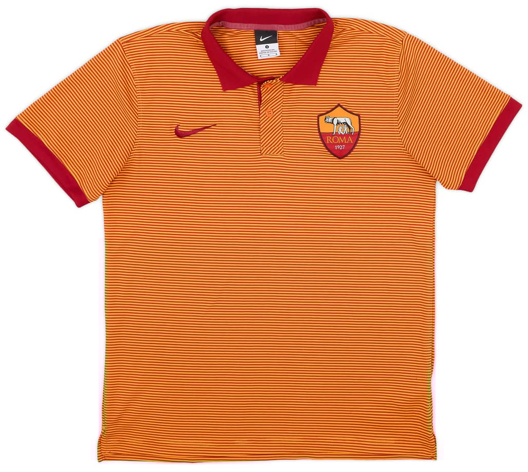 2013-14 Roma Polo Shirt - 8/10 - (S)
